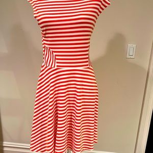 Aqua dress junior large or women's small summer dress